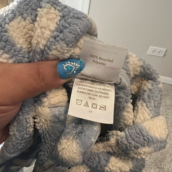 Hannah Anderson Baby Bear Jacket In Recycled Marshmallow - Picture 4 of 5